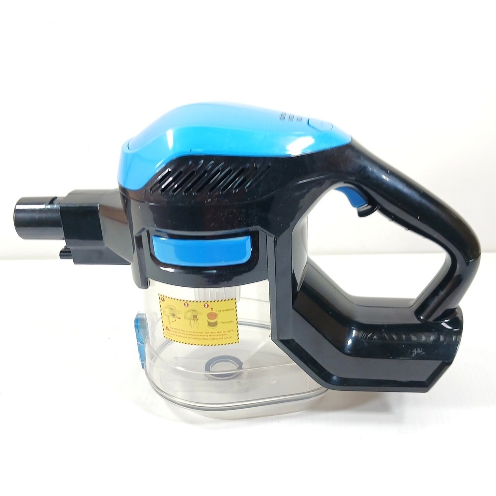 TMA T180 Cordless Vacuum Cleaner Motor Head and Dust Bin Replacement Black Blue